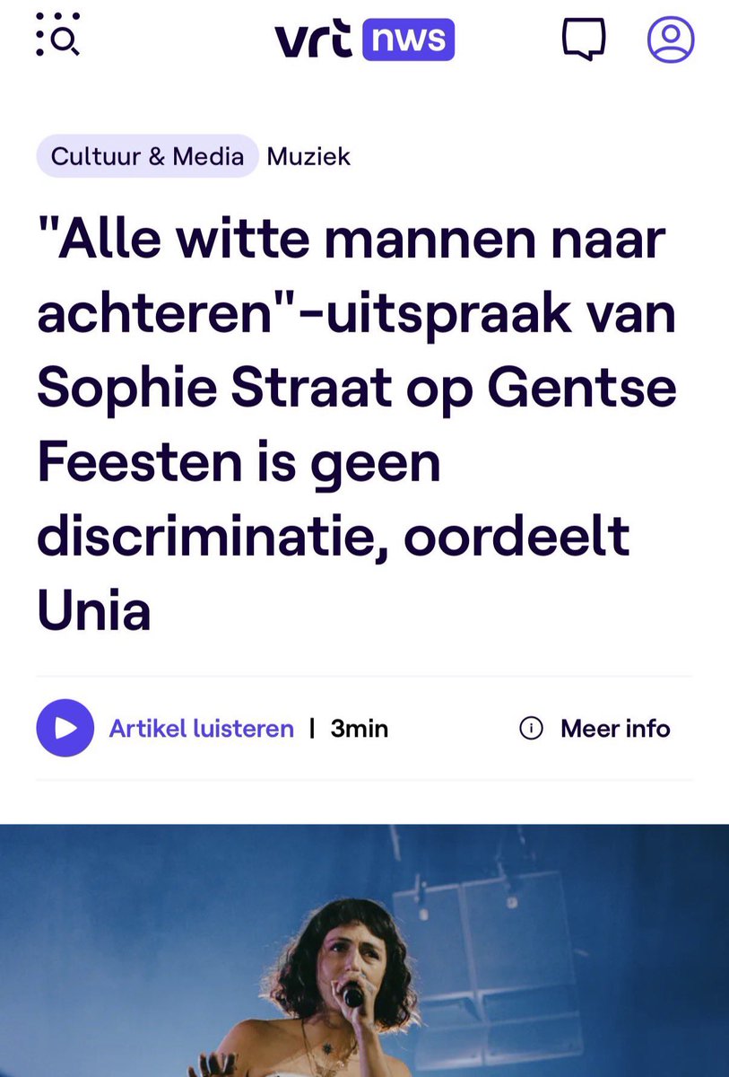 HuybrechtsBritt's tweet photo. De hypocrisie is compleet. Vorige week werd "witte mannen naar achter" geminimaliseerd. Vandaag is "bruine mannen naar achter" onmiddellijk racisme. Ofwel zijn beide onaanvaardbaar, ofwel hanteer je geen principes maar politieke voorkeuren.

Nu is het uitkijken naar de reactie van #Unia. Zal de instelling die jaarlijks bijna 8 miljoen euro belastinggeld ontvangt dit wél als racisme veroordelen? En zo ja, waarom gold dan plots een andere maatstaf dan vorige week? Gelijkheid begint bij gelijke principes. 
#Gent