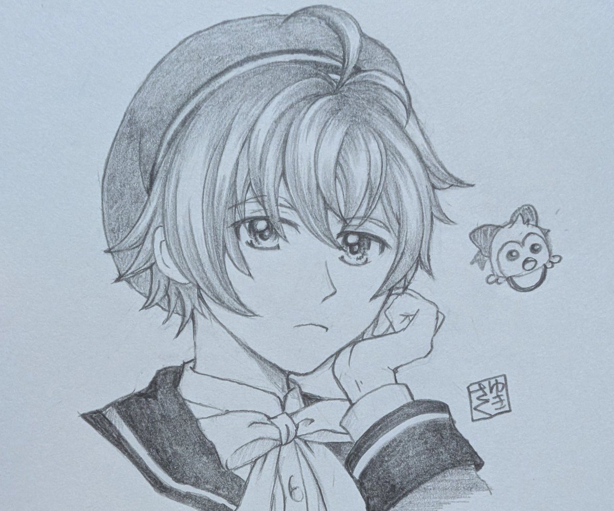 sakura_yukisaku's tweet photo. #LATCHファンアート
やっぱりカイくんも描かなきゃ!てことで
駅ナンバリングがないのでかわりにペンギンを添えて https://t.co/h0LNj2dReO