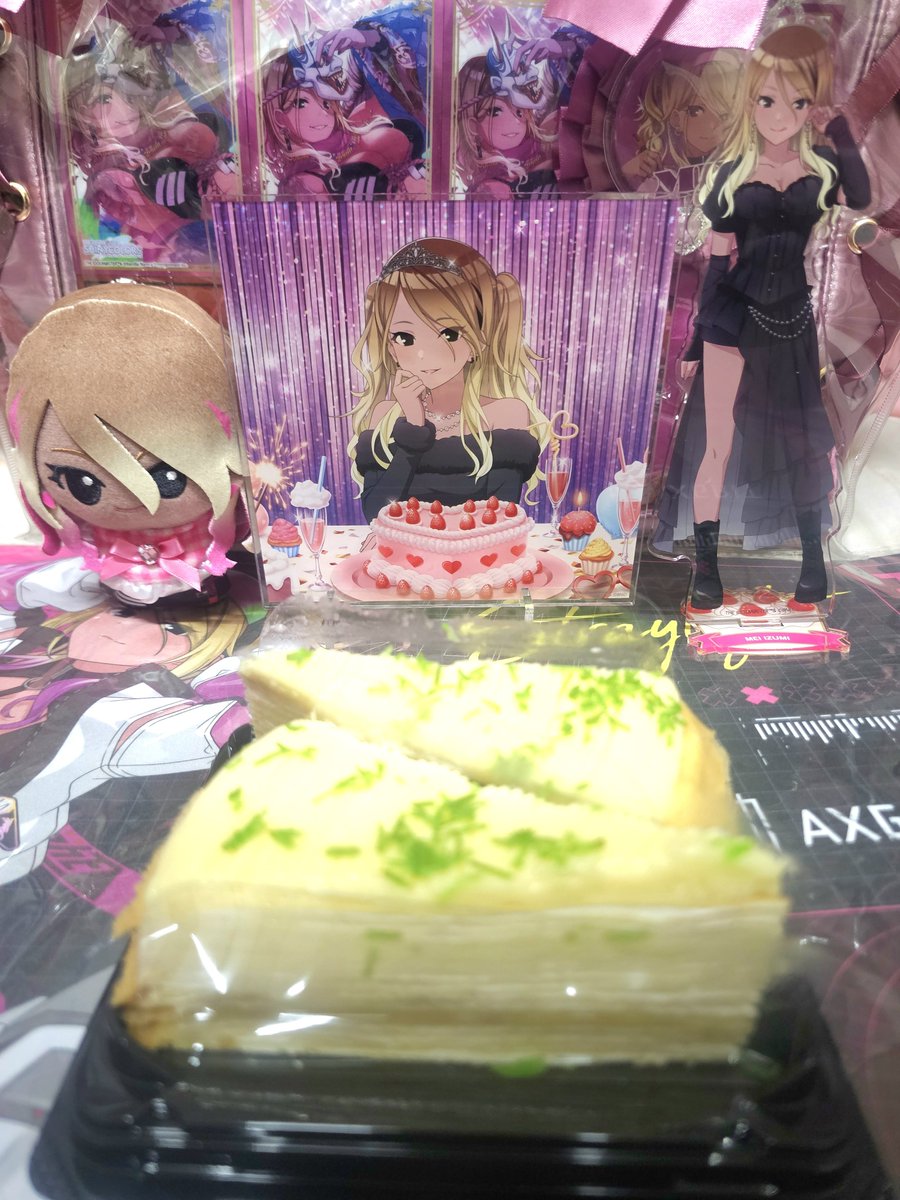 erynkii's tweet photo. 愛依〜誕生日ケーキだよ〜🎂✨
おめでとう！！🎉
​今年はちょっと忙しくてイラスト描けなかったけど、
ずっとだいしゅきだよー！💕✨
​#和泉愛依誕生祭2026
#和泉愛依生誕祭2026 https://t.co/WsXGzTlqsj