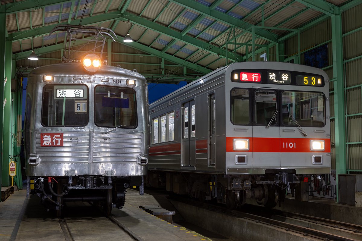 Tama_Metro's tweet photo. 8/2
車庫線で5200系を撮ろう！”上田電鉄 下之郷車庫撮影会！！
夜の部に参加してきました。
#上田電鉄 https://t.co/BfdaCB4gsv