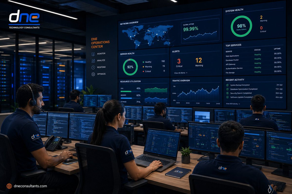 DNeConsultants's tweet photo. Downtime is expensive. Our managed IT services catch problems before they slow you down. #ITManagedServices #ManagedIT #TechSupport #DNETechnology https://t.co/kriyqhDKcz