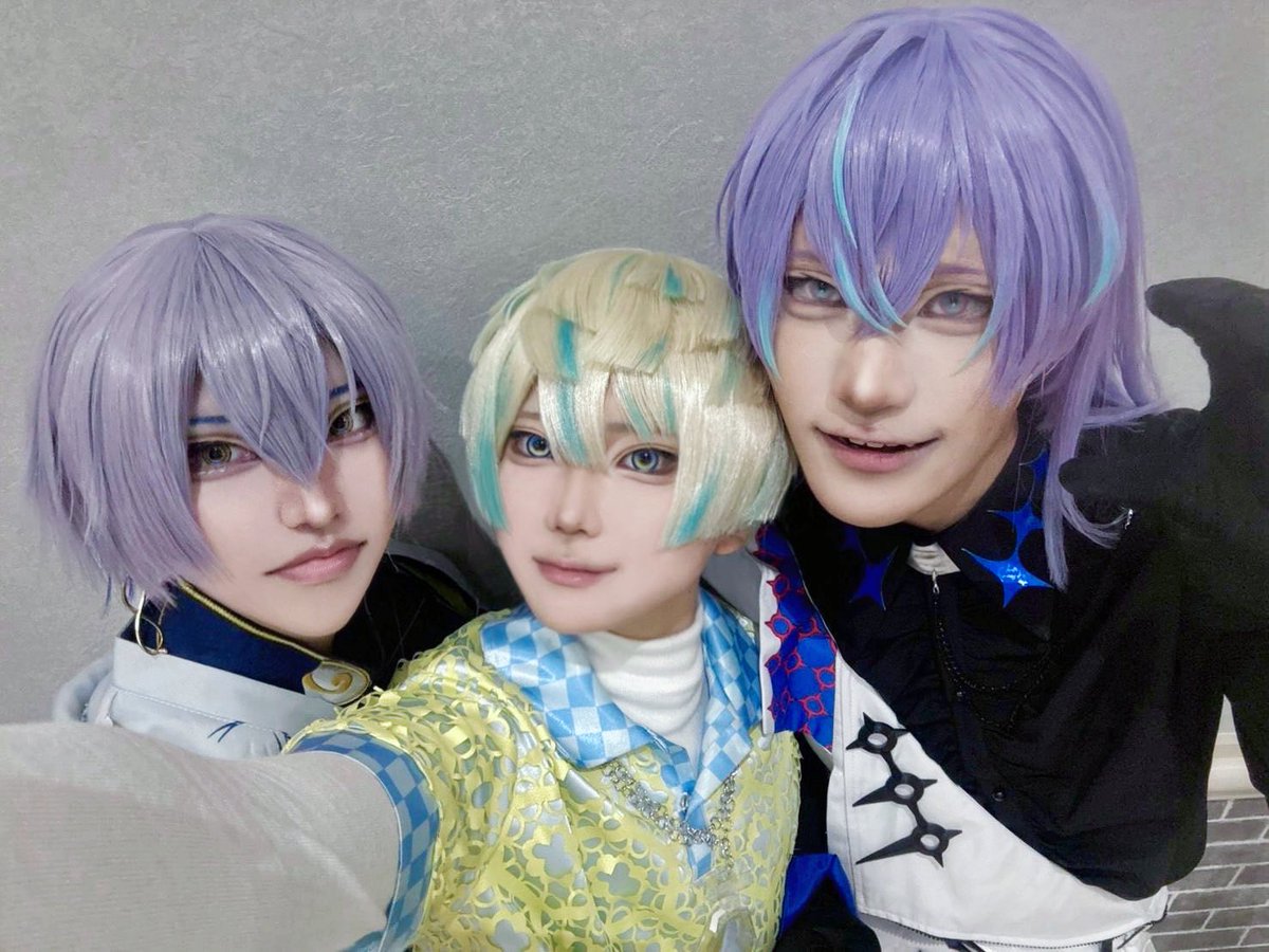 lum__alc's tweet photo. cos.🐙  にじはちじ離脱してます！
楽しかったー❕2人ともありがとう❕
#ヴィーちゃんズ ←ご感想等あれば🙇🏻‍♂️🙏🏻

#かみこすアミュスタ #にじはちじ https://t.co/0BLWHyvHhS