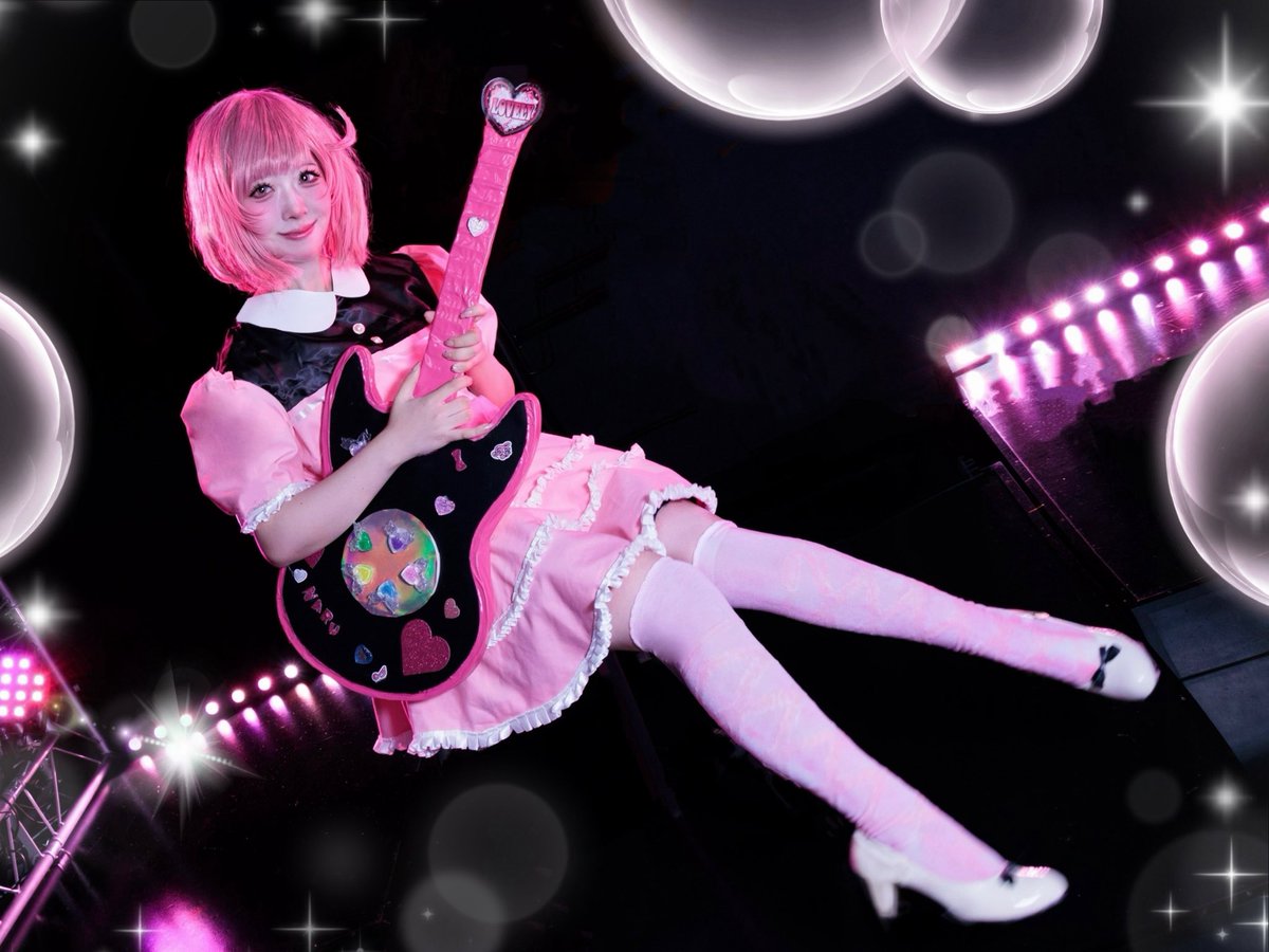 myu_n06's tweet photo. Cosplay プリリズRL︎┊︎彩瀬なる

︶︶︶︶⪩⪨︶︶︶︶︶︶⪩⪨︶︶︶︶

    プリズムレインボーギター🌈🩷

 ︵︵︵︵⪩⪨︵︵︵︵︵︵⪩⪨︵︵︵︵ https://t.co/ih9CVY52in