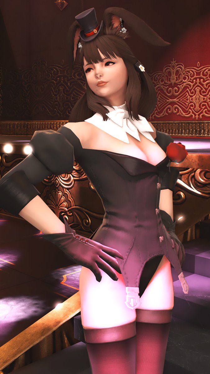 chloryne's tweet photo. annual bunny day gpose🐰
#FF14 #バニーの日 #ヴィエラ https://t.co/fjX8exXU4k