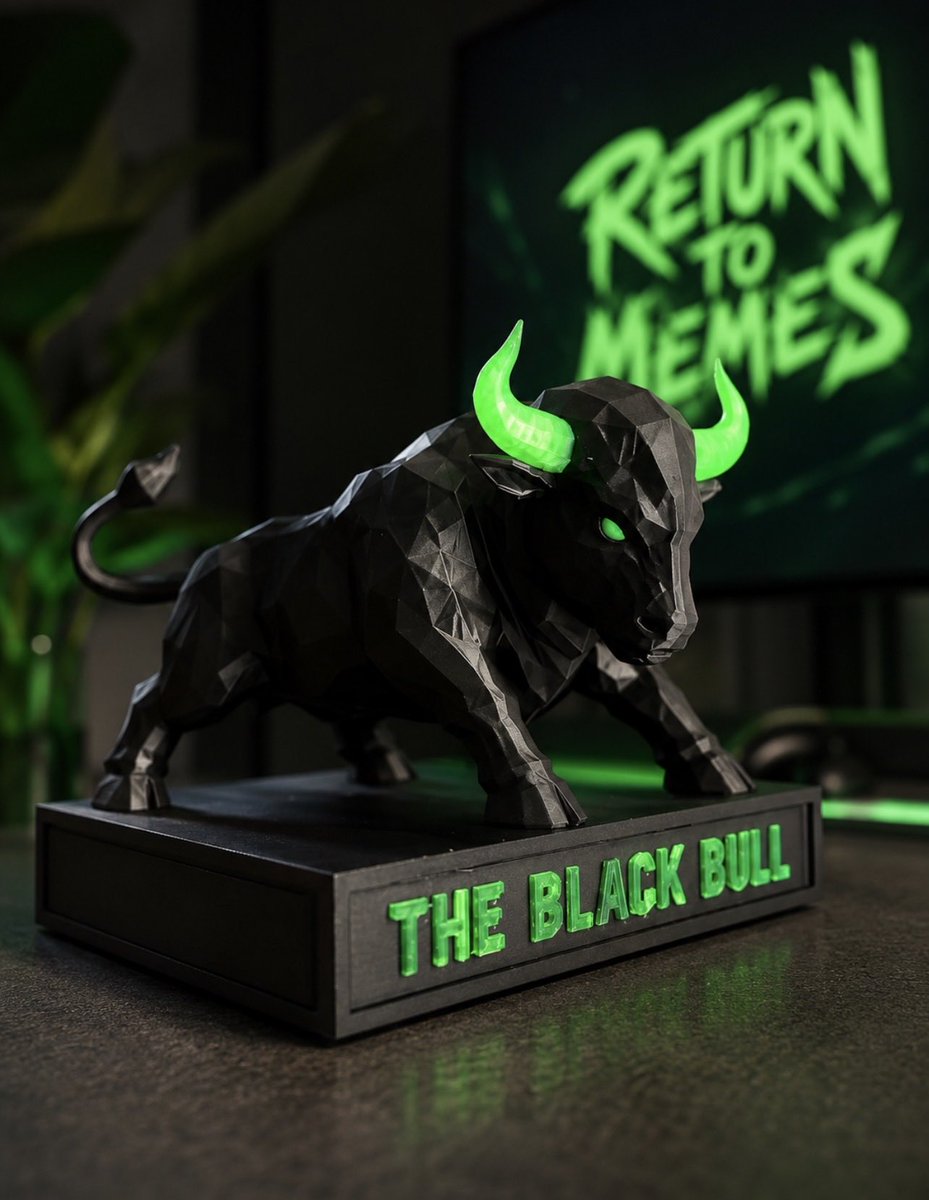 mathh0x69's tweet photo. I wanted to bring Return to Memes into the real world…

So I designed and 3D printed The Black Bull solana:9cRCn9rGT8V2imeM2BaKs13yhMEais3ruM3rPvTGpump 

The full build process and timelapse will be dropping soon on TikTok and X 🎥

Return to Memes with solana:9cRCn9rGT8V2imeM2BaKs13yhMEais3ruM3rPvTGpump 

solana:3d1qHSAkQhoN7kN1C6tvpAArCkXWxwYdBng6taXCDM6u  @blknoiz06 @elchefdesol