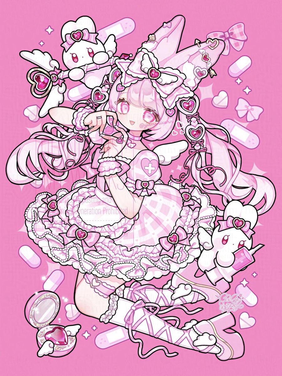 yumenicorn's tweet photo. #バニーの日 🐰💖 https://t.co/k7aCo1cLQ7