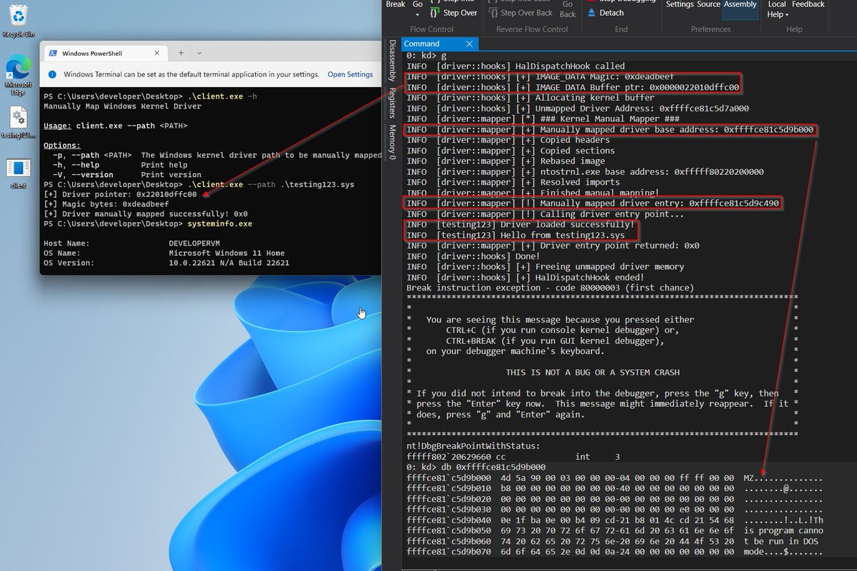 5mukx's tweet photo. RedLotus is a Rust based Windows UEFI bootkit that executes before ntoskrnl.exe to bypass DSE and manually map unsigned kernel drivers. A research focused PoC demonstrating modern bootkit techniques and low level rust development. by MemN0ps
 
Blog:- https://t.co/YKY5KN6DAK https://t.co/w1HsZHF3GD