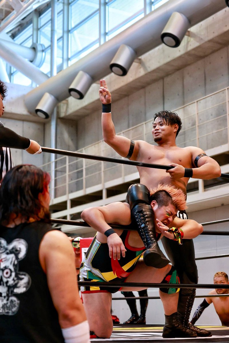 dg_9f's tweet photo. 2026.8.2

本日不在だったいしんさんの1234セーフをやっていた！

#加藤良輝
#DRAGONGATE https://t.co/n1dVUoZBce