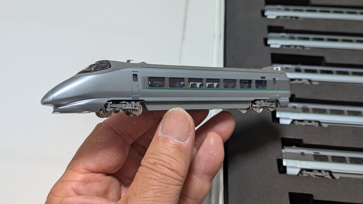 阪急鉄道模型フェスティバルのTOMIX巨大レイアウトにて走行していた400