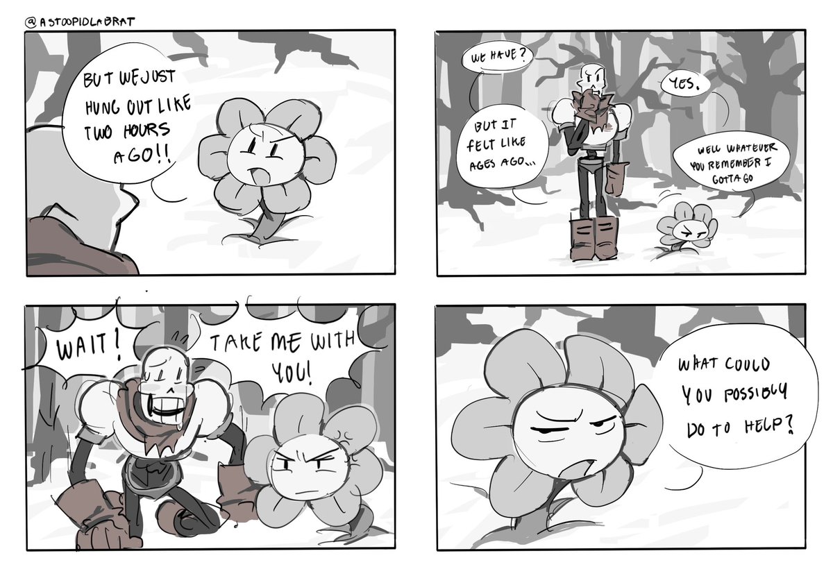 astoopidlabrat's tweet photo. Papyrus is in for a treat https://t.co/Bft9f9YoeD