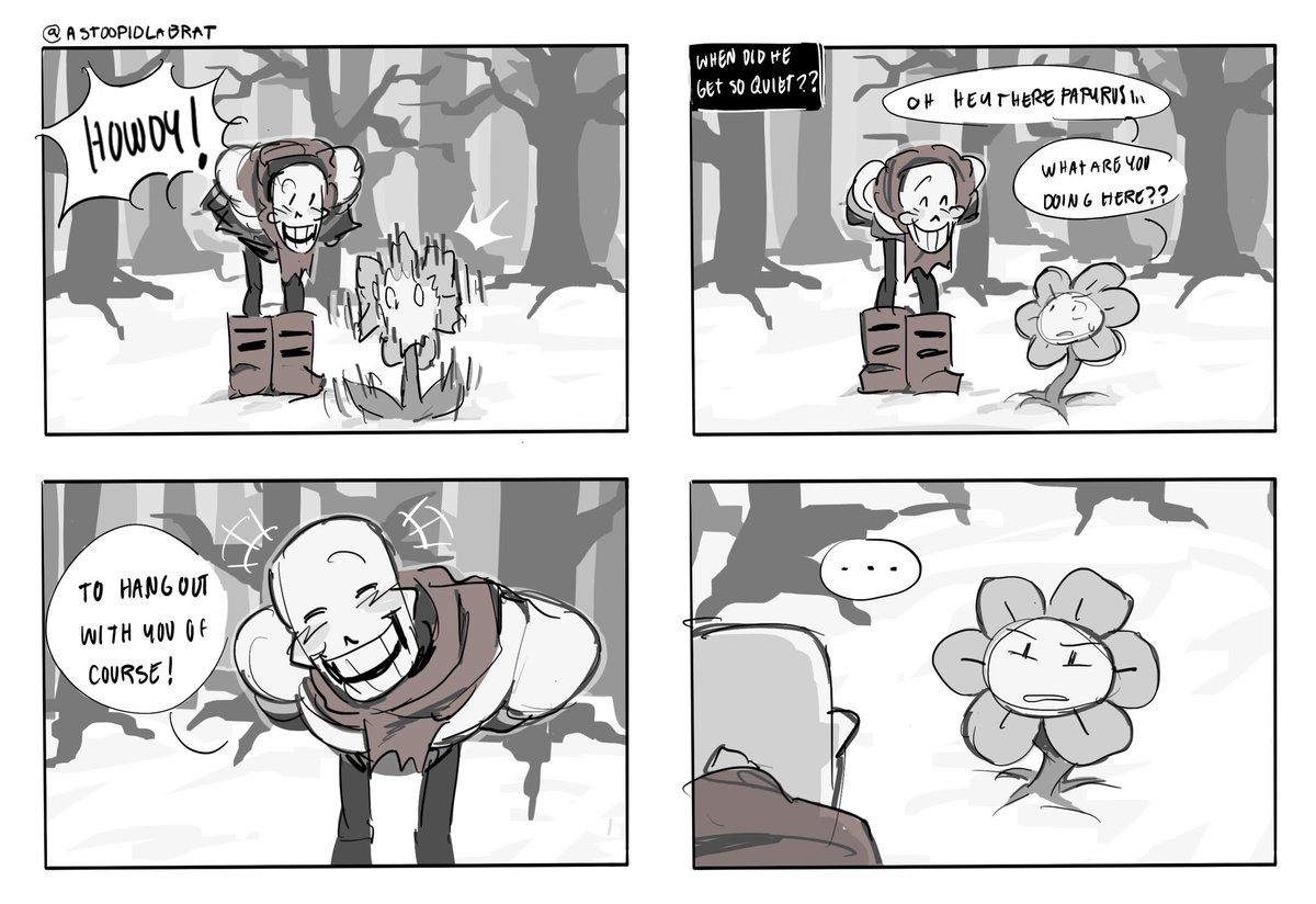 astoopidlabrat's tweet photo. Papyrus is in for a treat https://t.co/Bft9f9YoeD