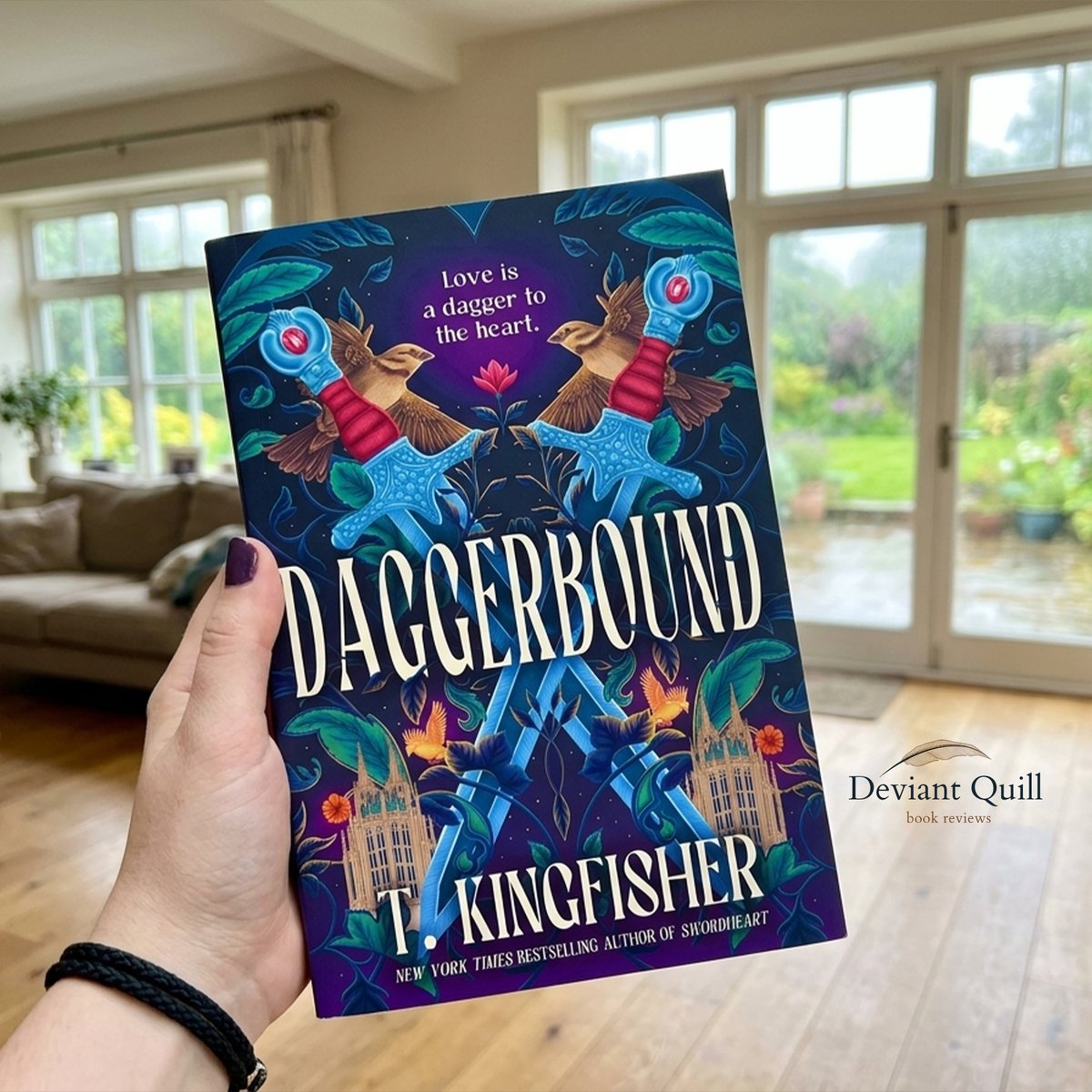 DeviantQuill's tweet photo. ⚔️ REVIEW: Daggerbound by T. Kingfisher

Dry humor ✔️
Adult protagonists ✔️
Fantastic audiobook narrator ✔️
Pacing a little too leisurely for me ✔️
A solid 3⭐ 
📖 Full review: https://t.co/zImZT4JxEj

#BookReview #BookTwitter #Fantasy #NetGalley https://t.co/uDvMZ7PvHz