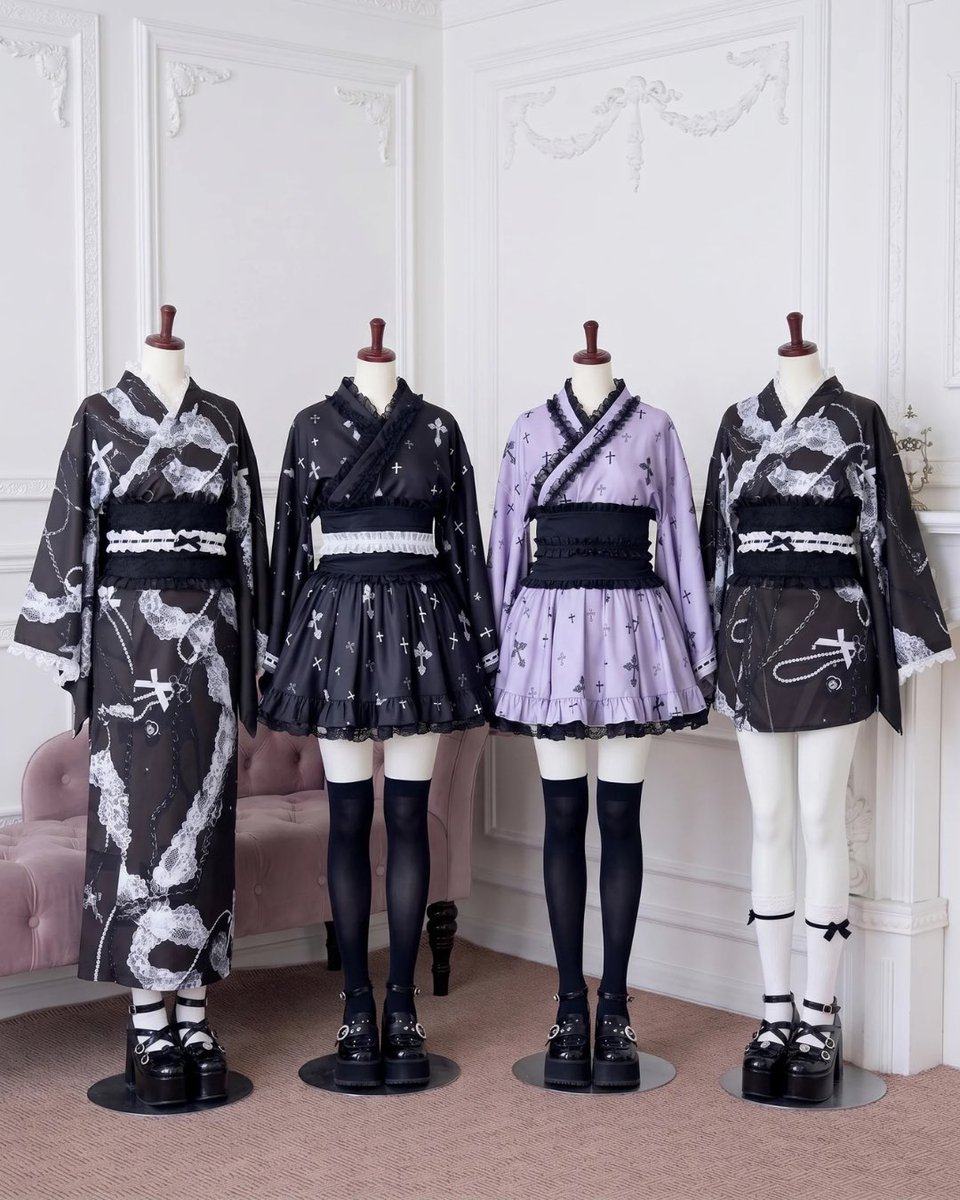 Belchic7's tweet photo. 地雷浴衣コレクション💜🖤
残りわずかです💨 https://t.co/cU9clwgCiC