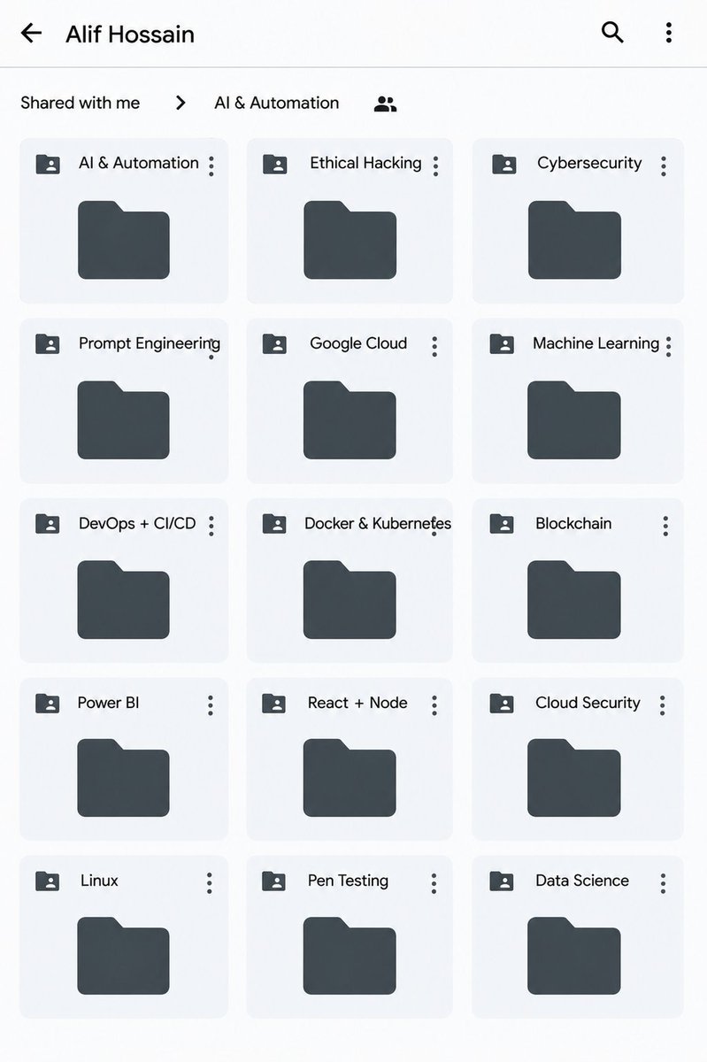 Suryanshti777's tweet photo. All Paid Courses (Free for First 4500 People)

 𝗣𝗮𝗶𝗱 𝗖𝗼𝘂𝗿𝘀𝗲 𝗙𝗥𝗘𝗘 (PART - 1)
 1. Artificial Intelligence
 2. Machine Learning
 3. Prompt Engineering
 4. Claude,Chatgpt,Grok
5. Data Analytics
6. AWS Certified
 7. Data Science
8. BIG DATA
9. Python
 10. Ethical Hacking

(72 Hours only )

How to get:

Follow me (must so i can dm)
Like + RT
Comment "Course"