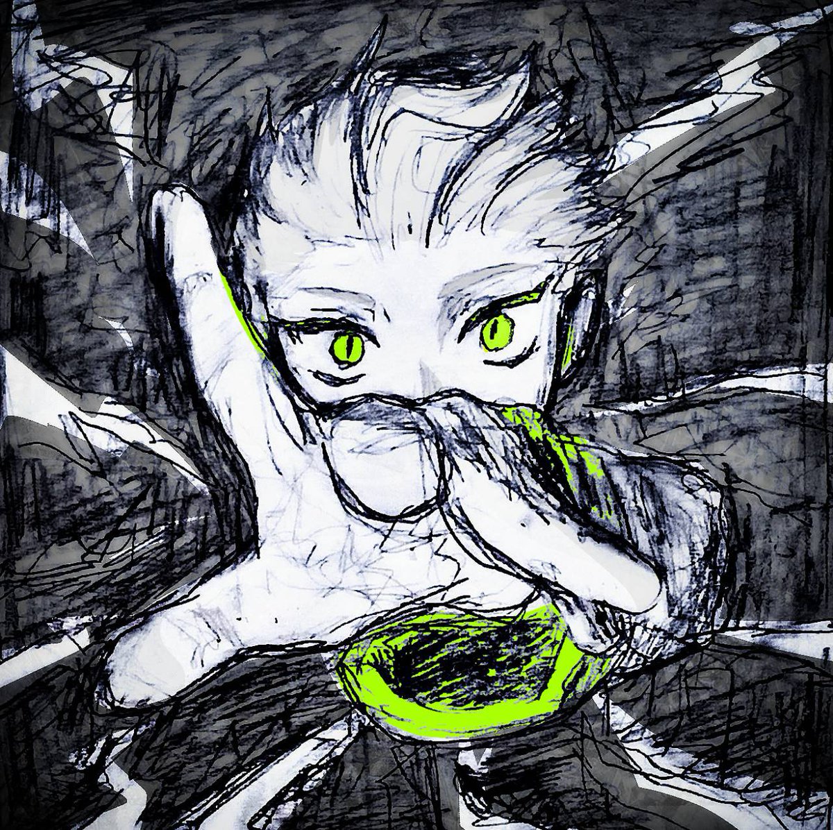 EVISCERATI0N's tweet photo. #ツイステ音ゲージャケット風イラスト
流行れ…流行れ… https://t.co/FzkiaW793v