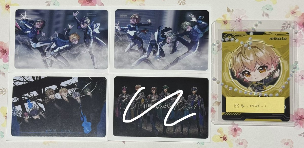 R_0425_i's tweet photo. #シクフォニグッズ交換
【交換】 シクフォニ チップス カード チプカ

譲：画像🟥線▶︎各1(シンギュ/廻)

求：画像🟦線▶︎各1(👑免許証/👑レア/🦈レア)

⚠︎︎郵送のみ

・お声かけの際は写真添付お願いします
・新規垢の為DMで他界隈の取引垢提示🉑 https://t.co/kE5mtD4EXq