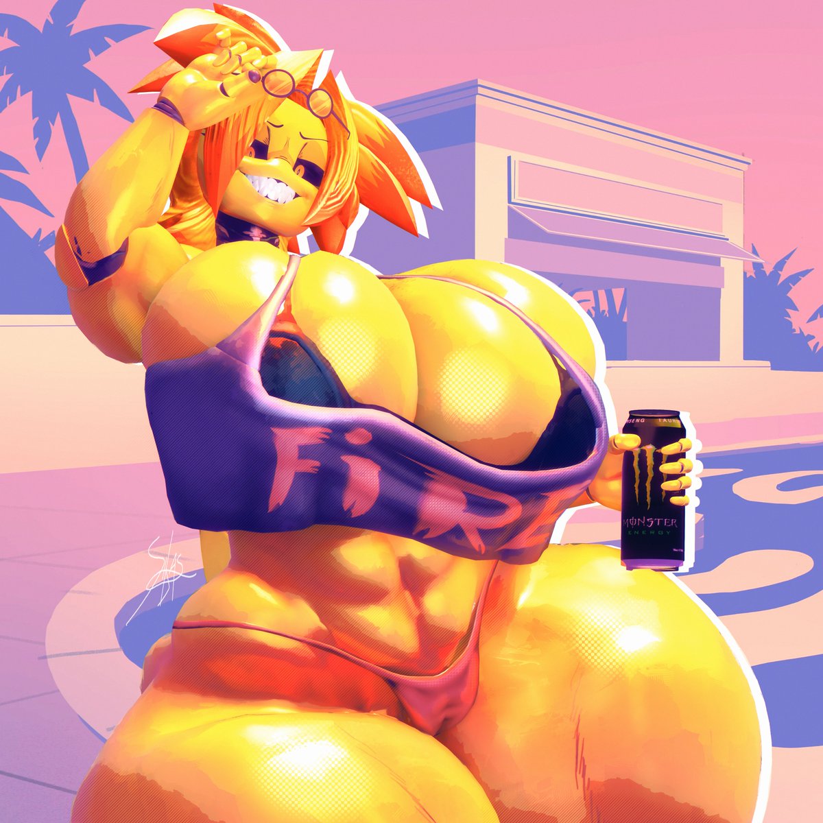 SibasSFM's tweet photo. i know is too late for go in the trend for gta VI pose, but well is better to make now and not never :>

OC for: @TheBigToyChica 
model for: @JustMinkoV 

( wow bro minkov make very good models, keep cooking ✨and thanks claire for give me the chance :> ) https://t.co/Zpbq5WCDe1