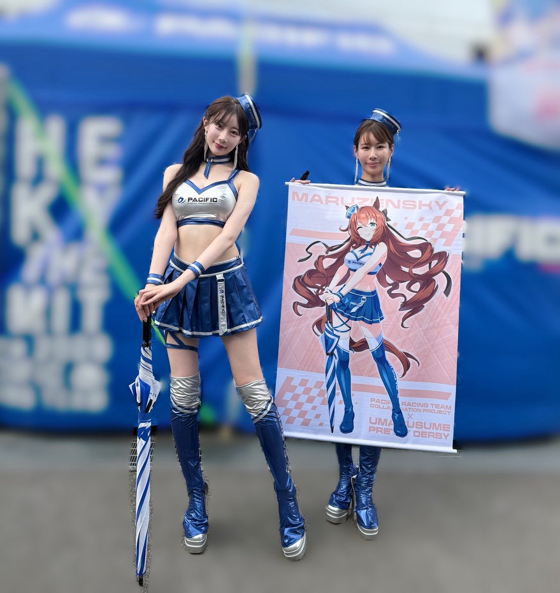 【特典付】KENTOO Racing Girls DB ソフビ ブルー PACIFIC RACING TEAM على X: 
