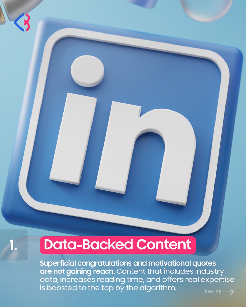 BuyFansOfficial's tweet photo. LinkedIn visibility rules have shifted: Clickbait is out, Social SEO and deep analytical content are in.
#BuyFansTech #BuyFans #LinkedIn #SocialSEO #GrowthHacking #DigitalMarketing #SocialMedia https://t.co/5rLVWGxcof