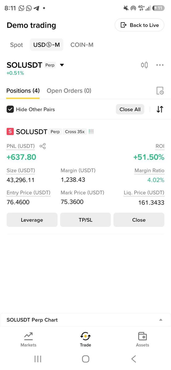 azimakelvin's tweet photo. ✅ $SOL –  Target 1 HIT

💰+51% Profit

Click on the link below to join our free signal  group 👇🏿👇🏿  
https://t.co/ydafOp5B3m https://t.co/ZJnmf10OCM
