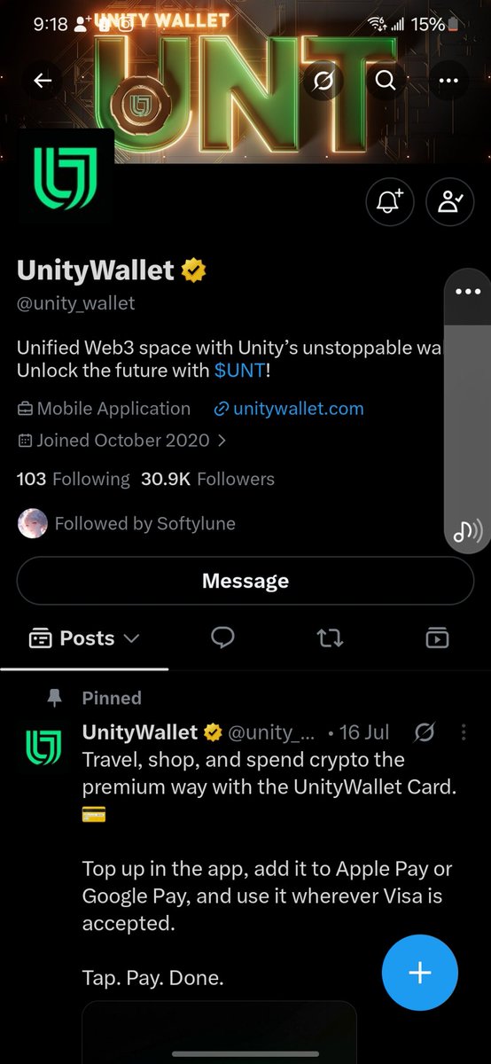 Lucyyrena's tweet photo. @unity_wallet Welcome back UnityWallet! 🔥 Missed these giveaways so much.
Already following, liked &amp; reposted, and UnityWallet is downloaded &amp; ready.
Tagging my  friends:
@gusdv7 
@sedn 
@melisa7g https://t.co/Jt9XIbqBRQ