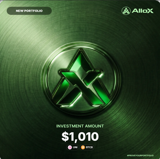 stevens12240's tweet photo. Just proved my portfolio on @alloxdotai 🚀

#ProveYourPortfolio #AlloX https://t.co/zBHFCmISge