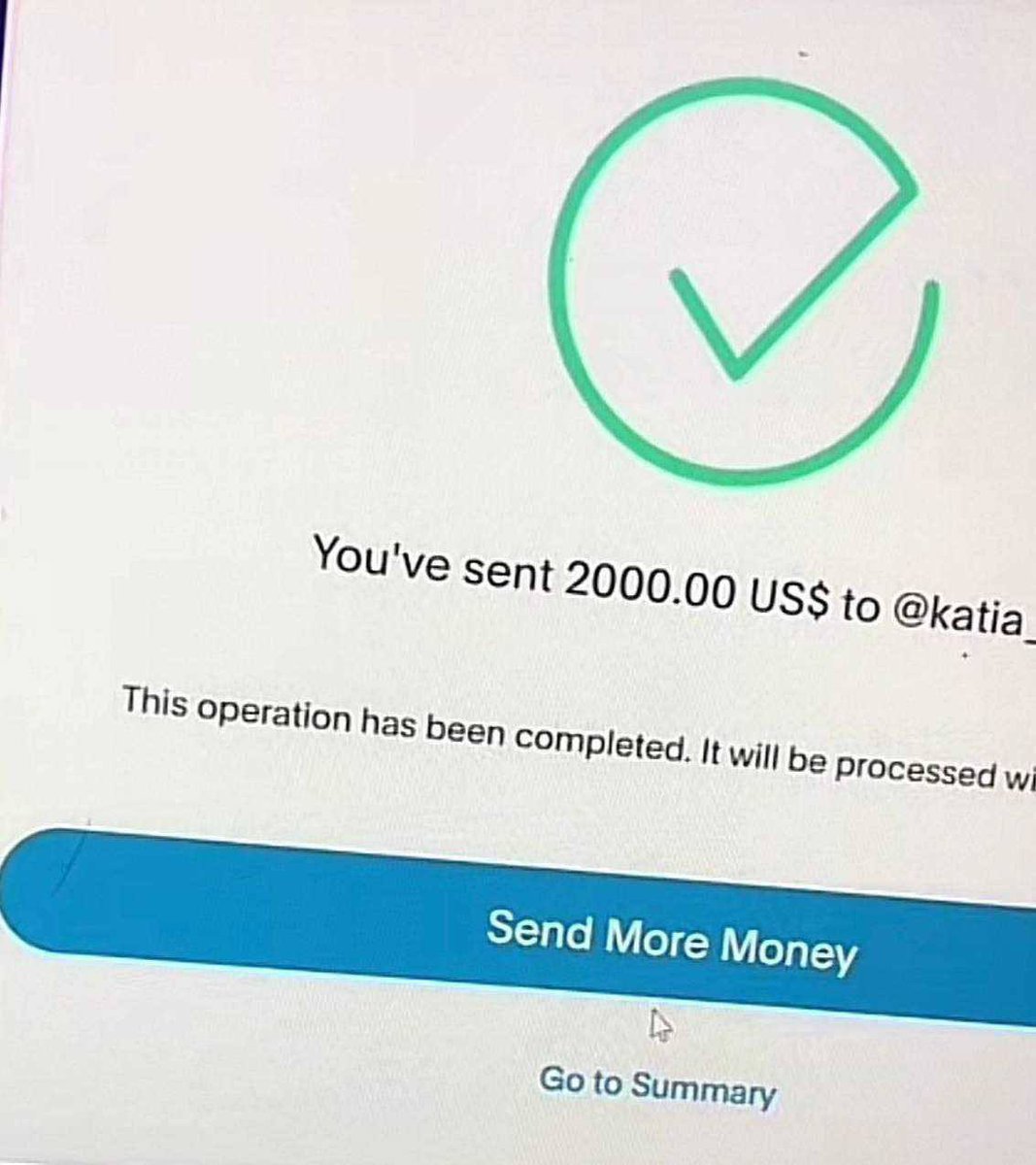 Guruweb1x's tweet photo. PayPal transfer successfully done ✅👍✅

$150 USDT / BTC for $2,000 PayPal received 🔥 https://t.co/PMkyDBrewf