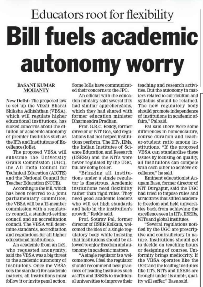SushantSin's tweet photo. This is by design, to have full and total control. Hindutva doesn’t want students who can think and question, and want to reduce higher education to labour producing factories for crony capitalists or foreign exploiters. https://t.co/0nD5CHRRh7