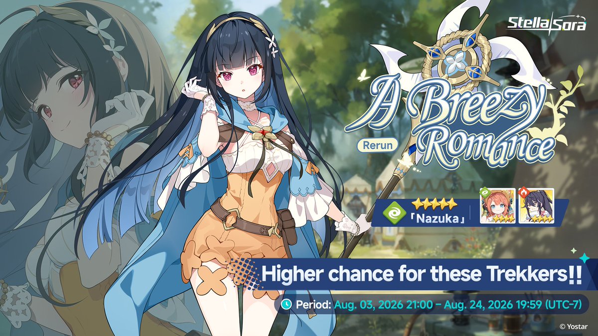 Fresh banners are lining up on the horizon Stella Sora launches