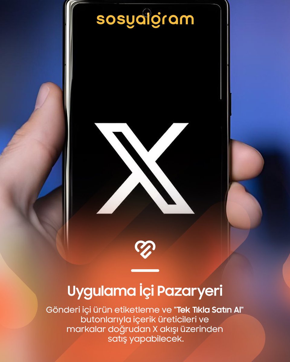Sosyalgramcomtr's tweet photo. X Money ile platform içi ödeme ve alışveriş dönemi başladı: "Her Şey Uygulaması" vizyonu tamamlanıyor.

Visa ortaklı cüzdan altyapısı ve gönderi üzerinden tek tıkla satın alma modelleriyle sosyal ticaret yeniden tanımlanıyor.

#SosyalGramBilgi #Sosyalgram #XMoney https://t.co/lY4zyrdvuU