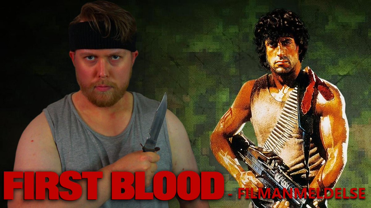 Damgaard2001's tweet photo. Ny video!🤩 First Blood - Filmanmeldelse:https://t.co/r7HbH7y9cb https://t.co/9P3MfJR4dt