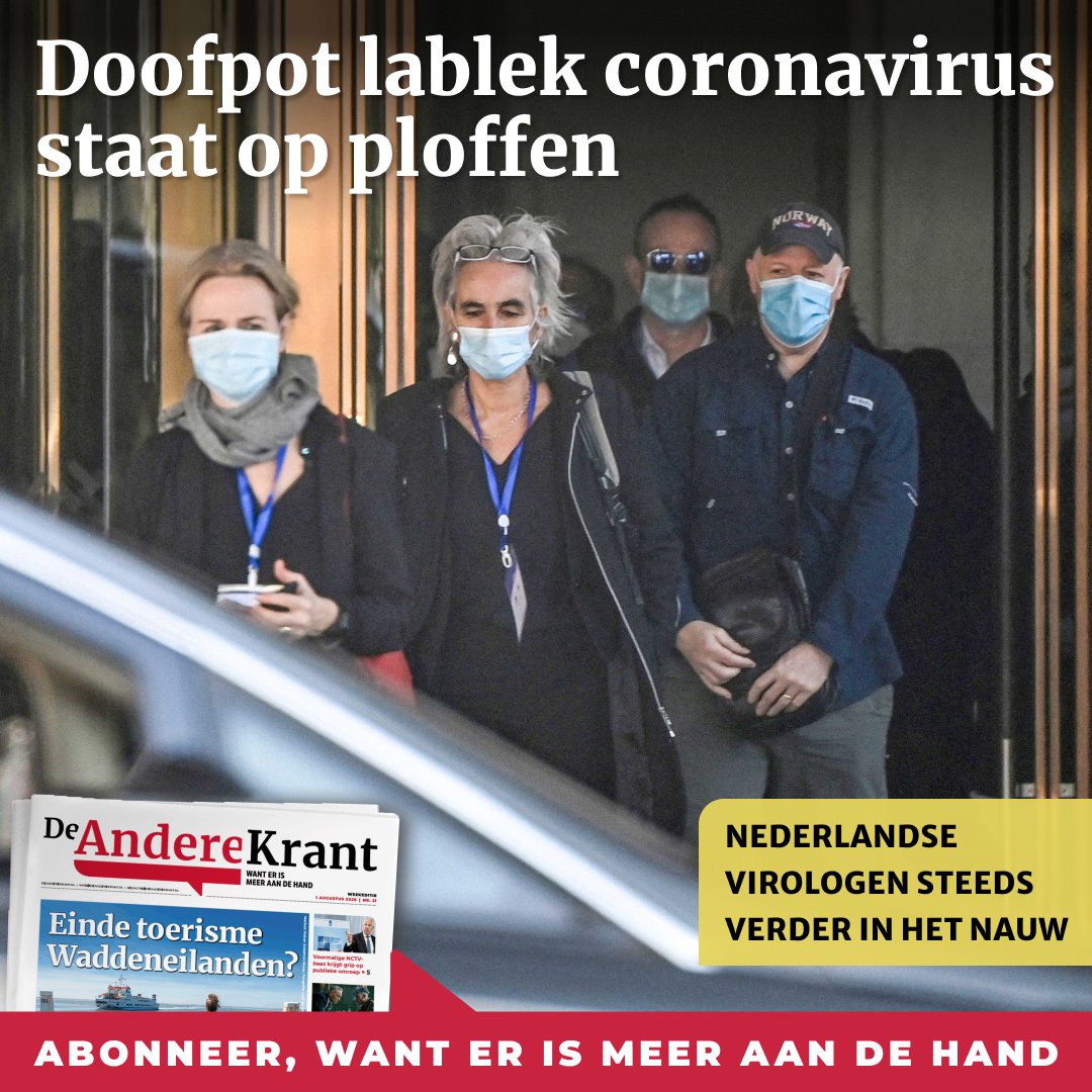 AndereKrant's tweet photo. Afgelopen woensdag waren de ogen gericht op het verhoor van ‘coronapaus’ ­Anthony Fauci door de Amerikaanse Senaatscommissie die wordt geleid door Rand Paul. In de aanloop gaf Paul explosieve informatie vrij, waaronder het ‘coronadagboek’ van Fauci en nieuwe chatberichten van met hem gelieerde virologen. Wat zij privé deelden over een mogelijk lablek in Wuhan en de coronapandemie die daarop volgde, verschilt sterk van wat zij in het openbaar verklaarden en publiceerden. Zo wist Fauci al in januari 2020 dat de dierenmarkt in Wuhan — een stokpaardje van viroloog Marion Koopmans — niet de bron kon zijn van het sars-cov-2 virus. Het brengt Koopmans in een steeds lastiger parket.

Lees dit gratis artikel: https://t.co/FXUzZH9djQ