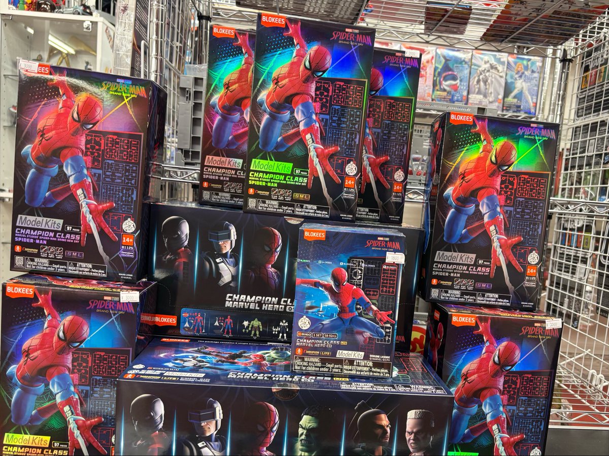 チャンピオンクラス スパイダーマン(ブランドニューデイ)残り9個となり