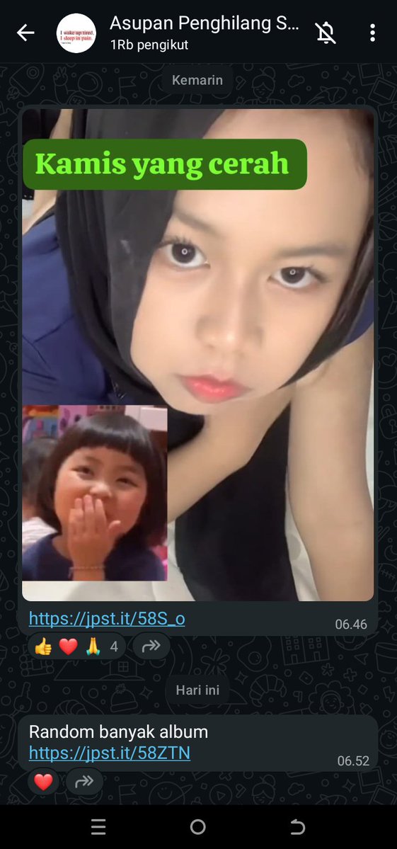 vidlyx1's tweet photo. mari bersenang senang
https://t.co/YJklULNnQ5

Link ada di arah tanda panah

saluran telegram 
https://t.co/exRB7Mf2eQ https://t.co/9ccUTRDD6Q