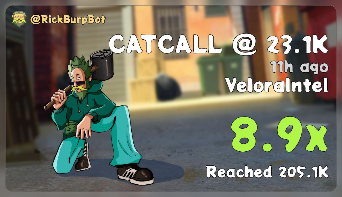 insider_gems's tweet photo. Massive 8x up from my call on $CATCALL

Ca>
FEJdyNUQeroXwQNqTZGQbjfjdXcVgeeXDCKpAtVdpump https://t.co/12cn2ilhrY