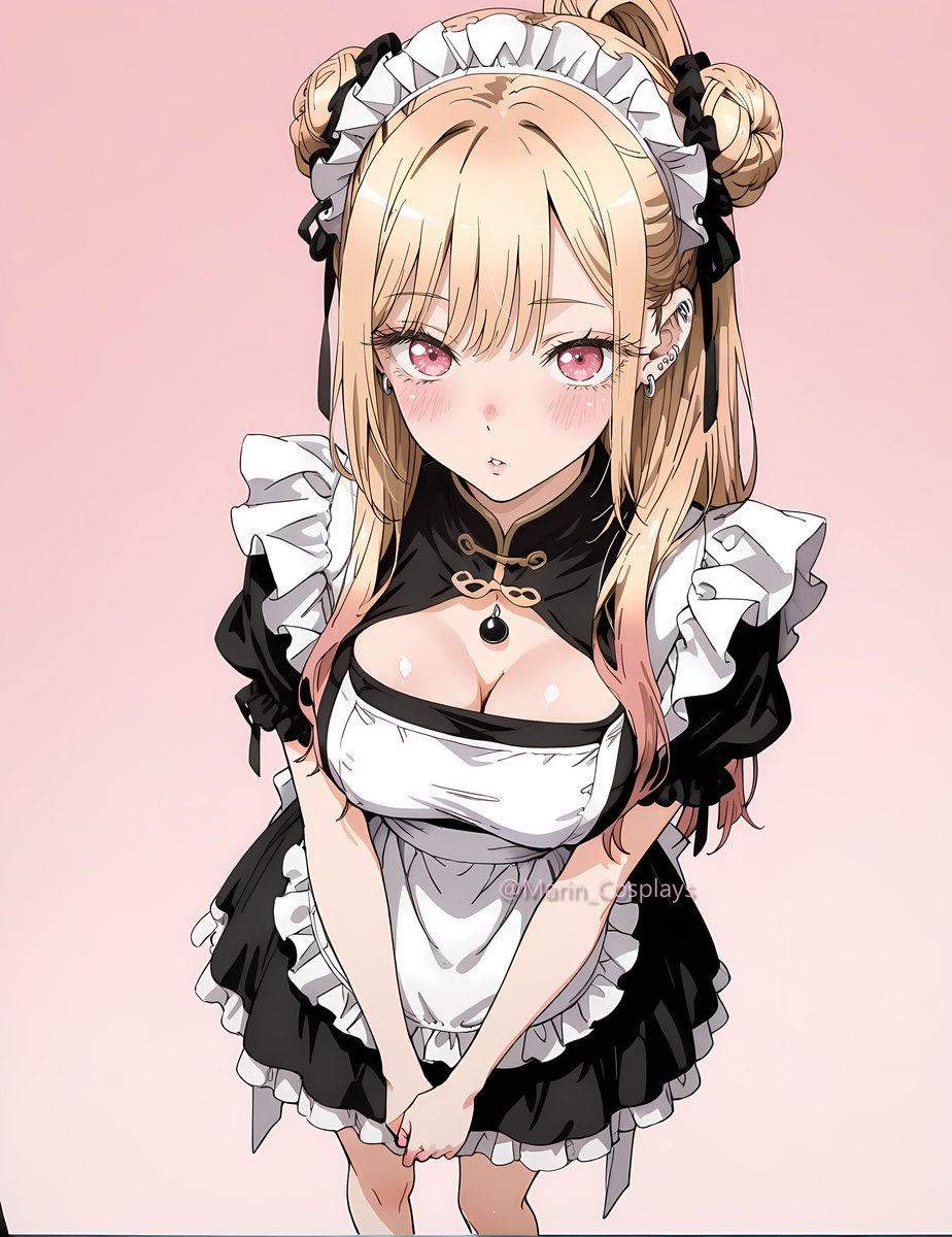 Marin__Cosplays's tweet photo. Maid Marin Kitagawa https://t.co/zwmizo1ksN