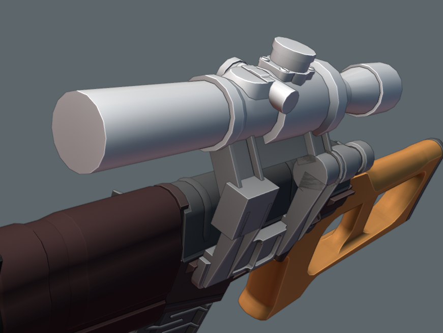 RBX_ArsenalNews's tweet photo. The model for the VSS Vintorez-inspired weapon was posted in the Arsenal Discord 4 years ago

The animation made by a contractor for it was disliked by the dev team. The model also took up a lot of the screen during gameplay. It was eventually scrapped https://t.co/UNbfoIrujX