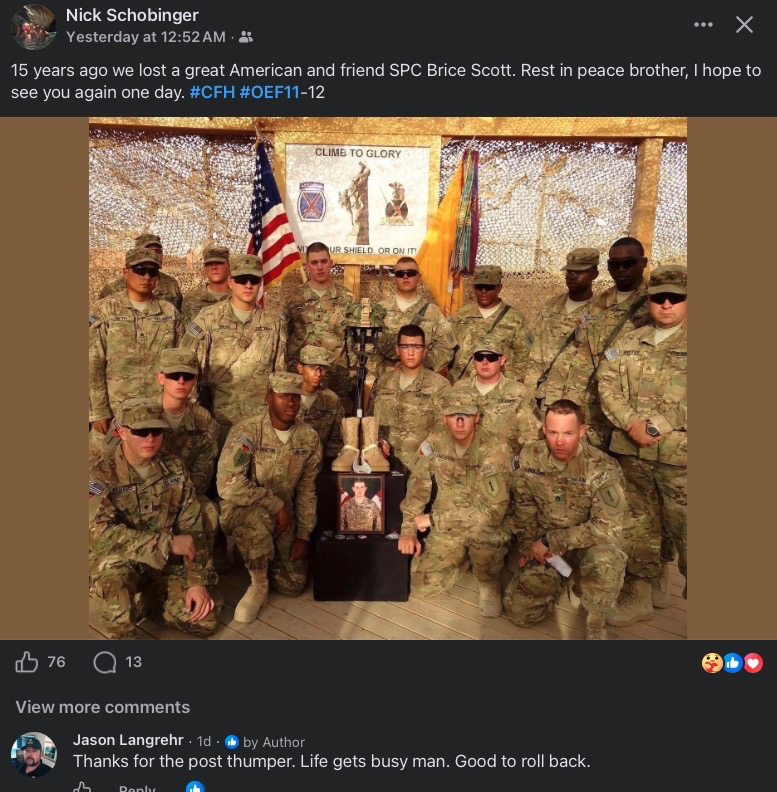 Michael_Yon's tweet photo. War Churches: Brice Scott, Chazray Clark -- Killed in Combat 

https://t.co/w5KIX1QW7B https://t.co/0mg5ZVvWDF