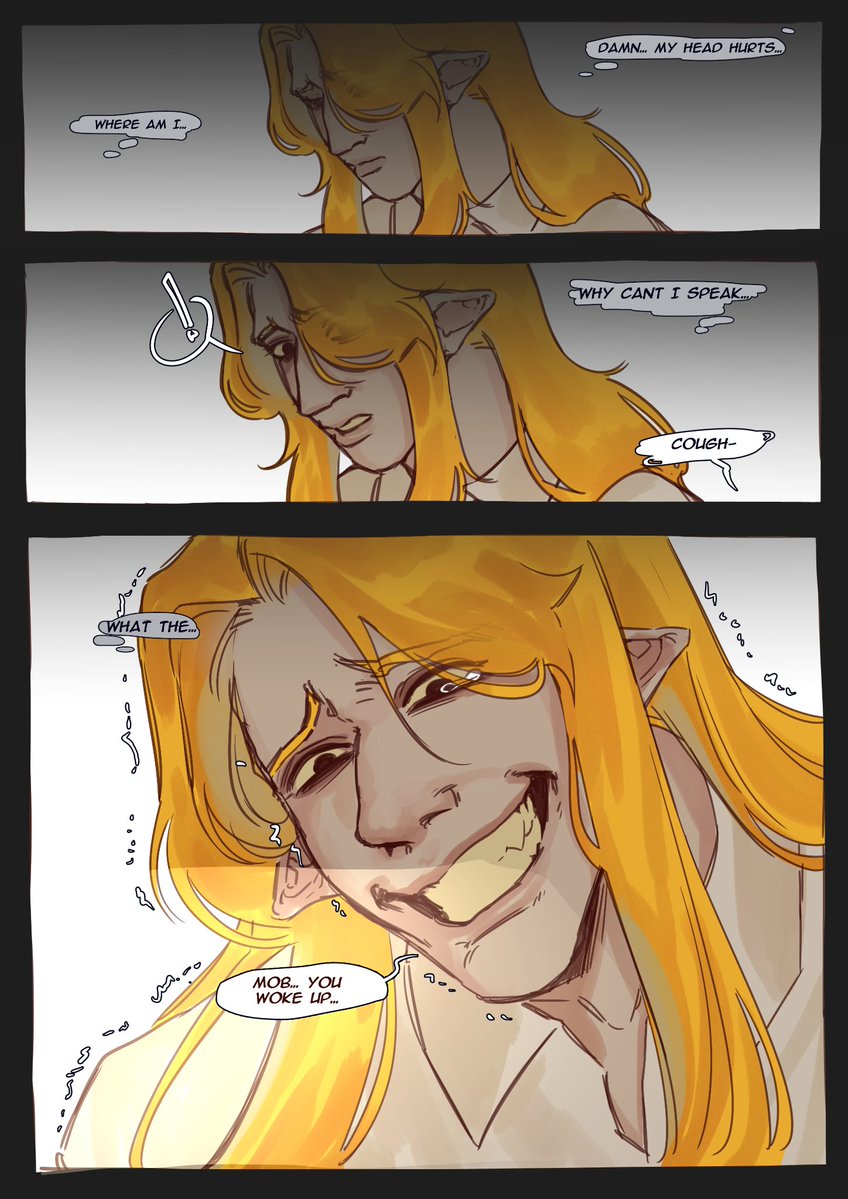 _Nurik_l's tweet photo. Ohhhh I did it... Don't judge me too harshly, I have zero experience in drawing comics 😭 https://t.co/mlrupkh1Pv
