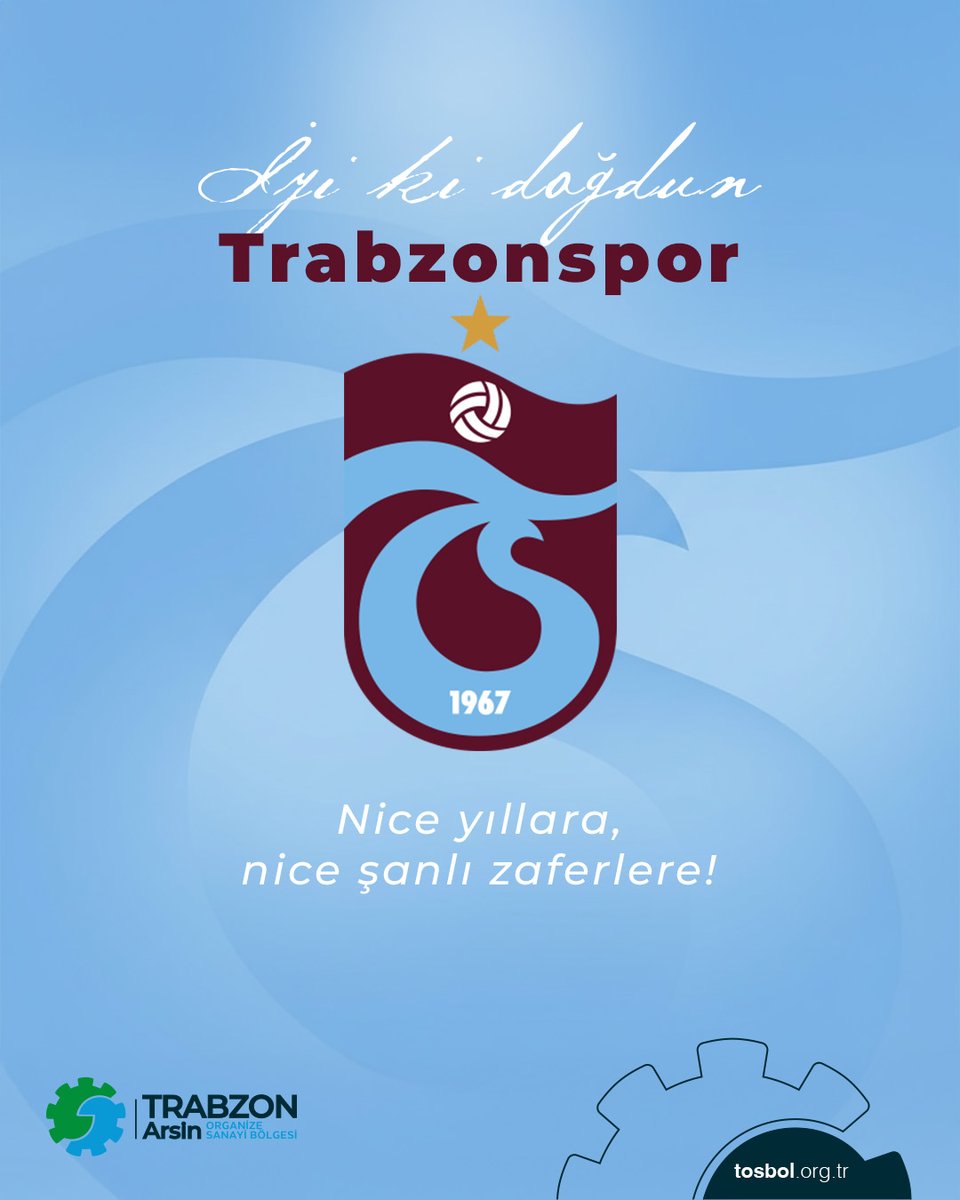 trabzonarsinosb's tweet photo. Bordo Mavi sevdamız 59 yaşında!  

Nice yıllara, nice kutlu zaferlere Trabzonspor ❤️💙 https://t.co/DGk8QFV7Gh