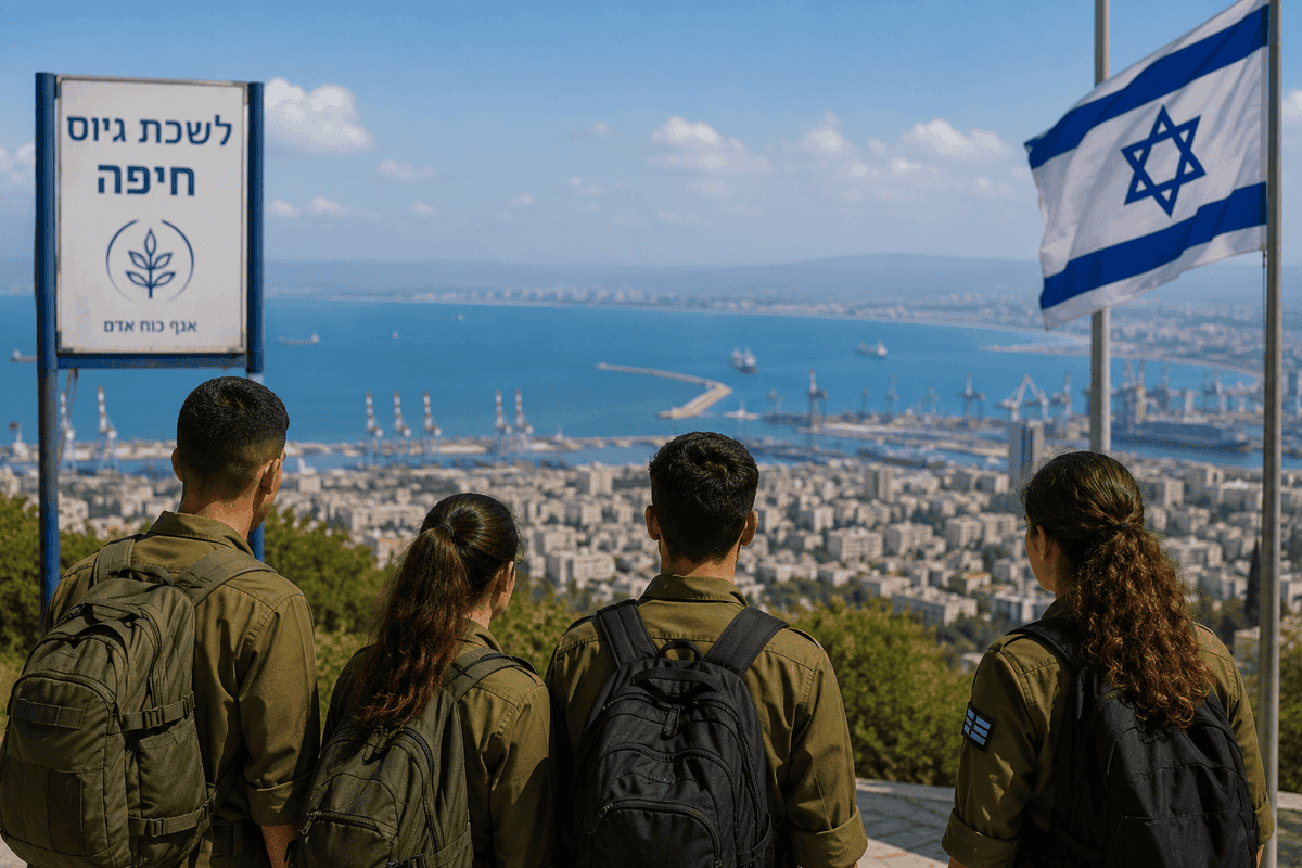 nws_report's tweet photo. החלו גיוסי יולי אוגוסט 2026 לצה"ל: אחד מכל חמישה מתגייסים מתייצב בלשכת גיוס חיפה -  https://t.co/FTCTVYG1Kv https://t.co/yG4PeBlLnS