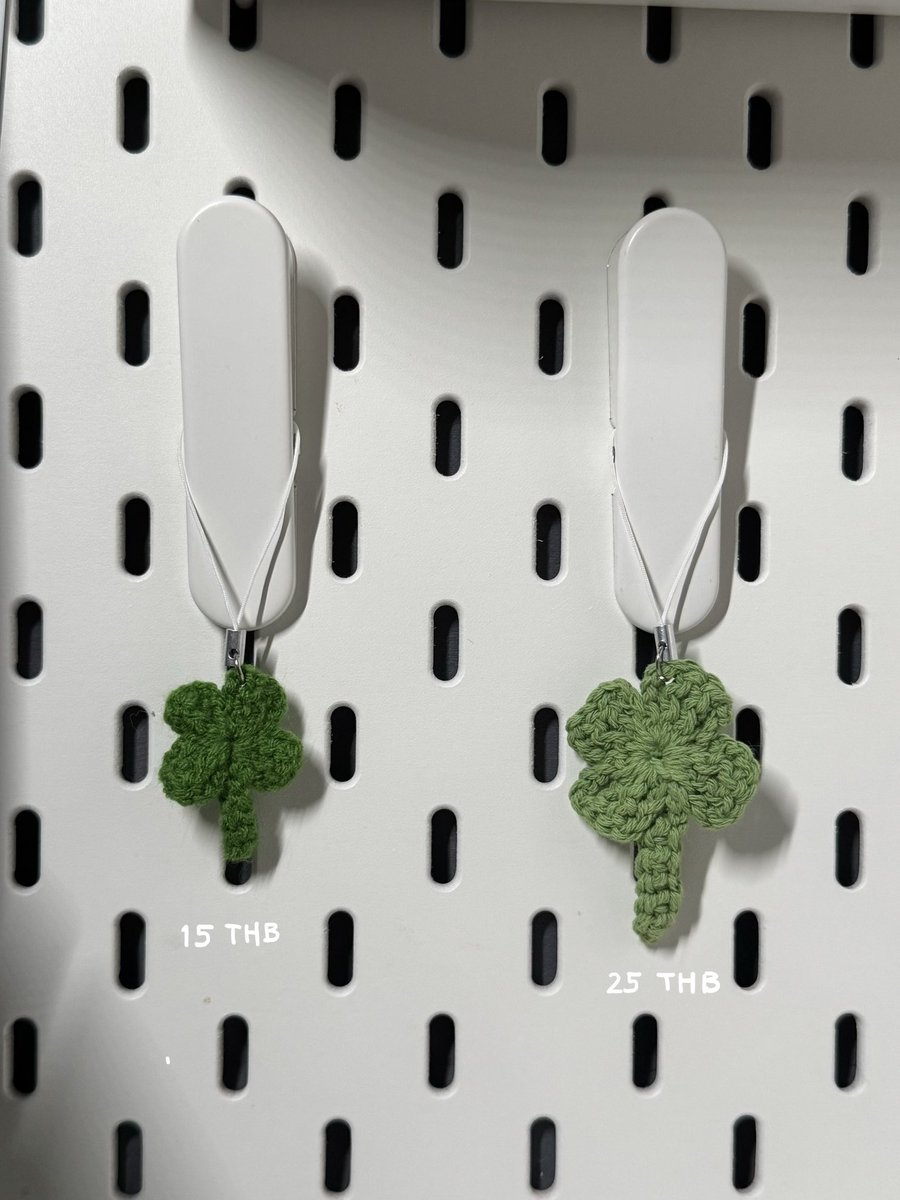 imurpm's tweet photo. ⋆˚✿˖° flower and clover .☘︎ ݁˖

— ราคาตามในรูป ⭑.ᐟ
— ค่าส่ง30THB

｡𖦹°‧รอของ3-5วัน ᯓᰔ
#ตลาดนัดไหมพรม #งานถักไหมพรม #ไหมพรม #งานแฮนด์เมด #ชุมนุมนักถัก #ถักไหมพรม #crochet #โครเชต์ https://t.co/k4onnQn1RU