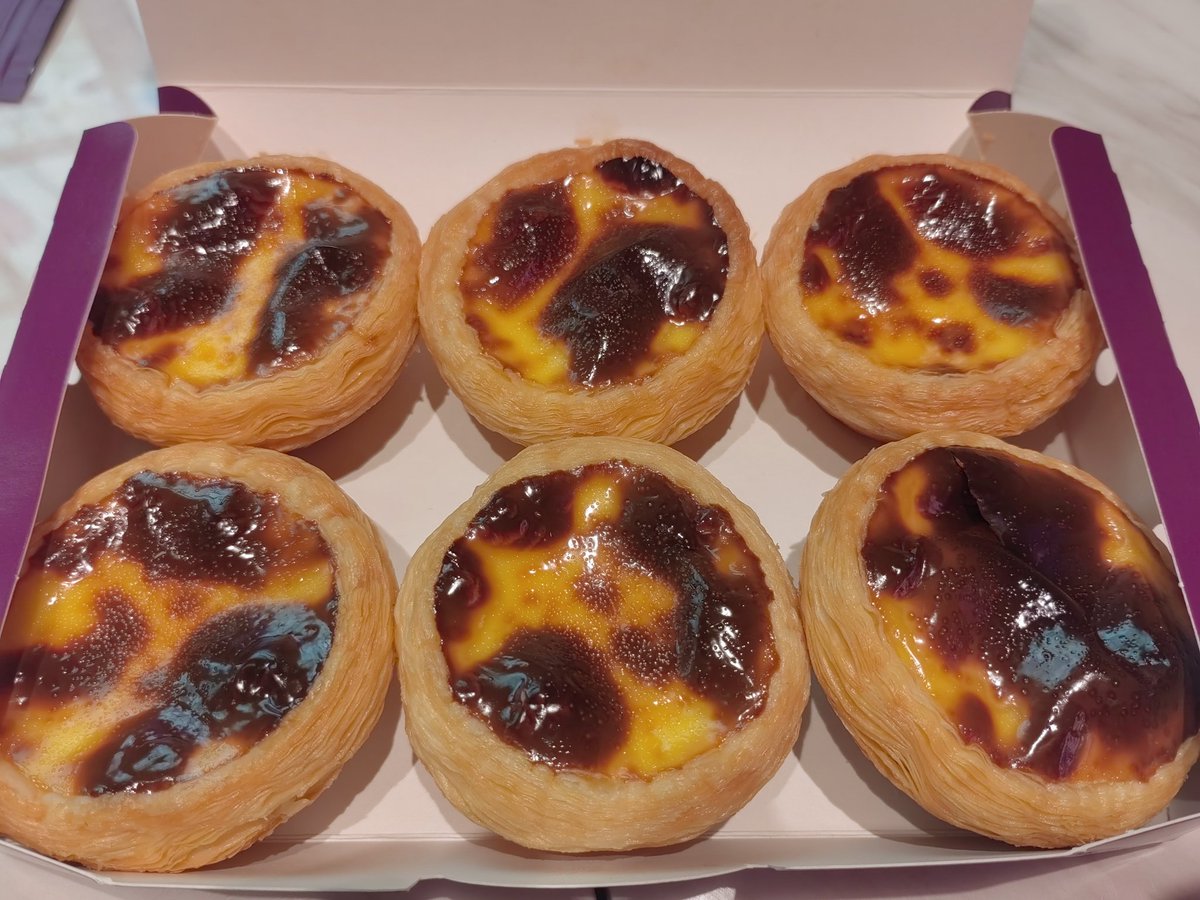 ZRyan446094876's tweet photo. 好吃的蛋挞！！！推荐！！目前吃过最好的没有之一！！ https://t.co/E5WJVku2FT