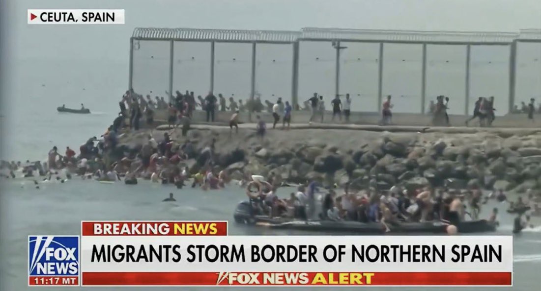 VolodimirZelen1's tweet photo. Pour Fox News, la côte marocaine c’est le nord de l’Espagne. Je suis même plus choqué 😩 https://t.co/B6bjs2h63I