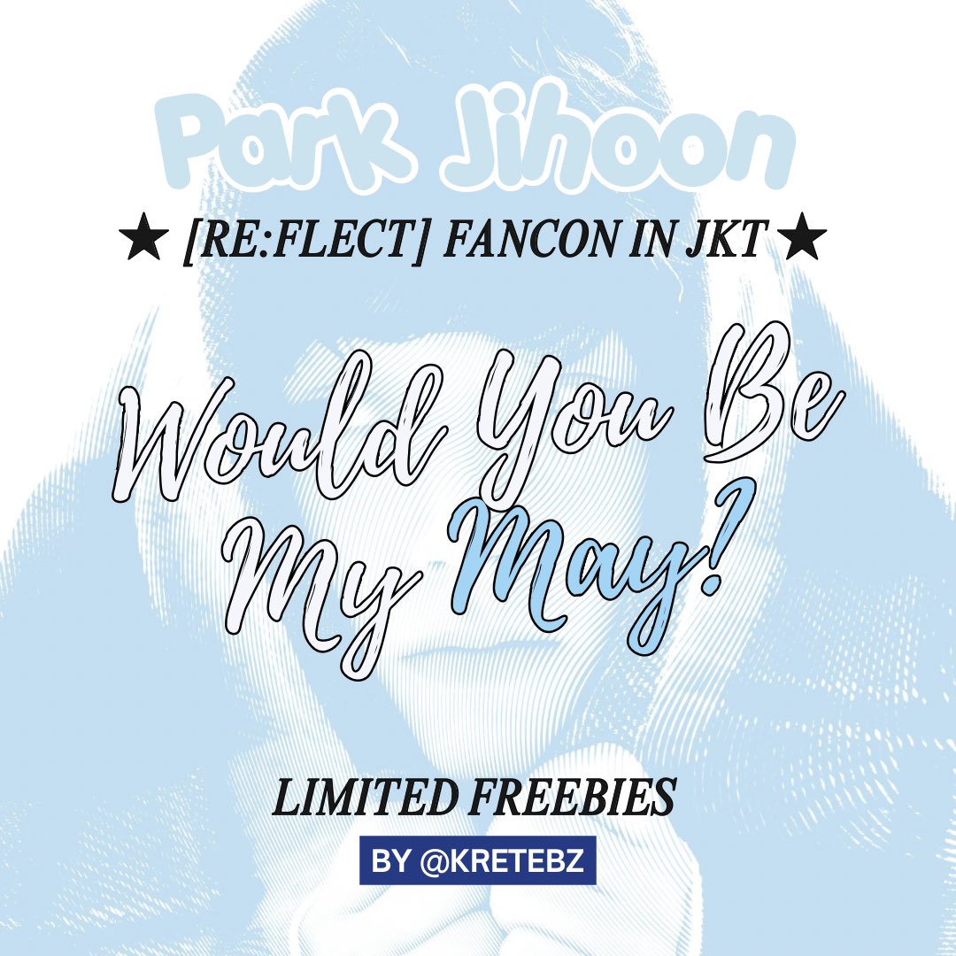 kretebz's tweet photo. 愛 — PARK JIHOON REFLECT : IN JAKARTA FREEBIES BY @kretebz ⸜(｡˃ ᵕ ˂ )⸝♡

✶ rt and like this tweet!
✶ more details check the pic below!
✶ very limited qty! first come, first get!
✶ 29/08 — time and location tba <3

See you, May!

#REFLECTinJakarta #PARKJIHOON https://t.co/GH0VQKuwU0