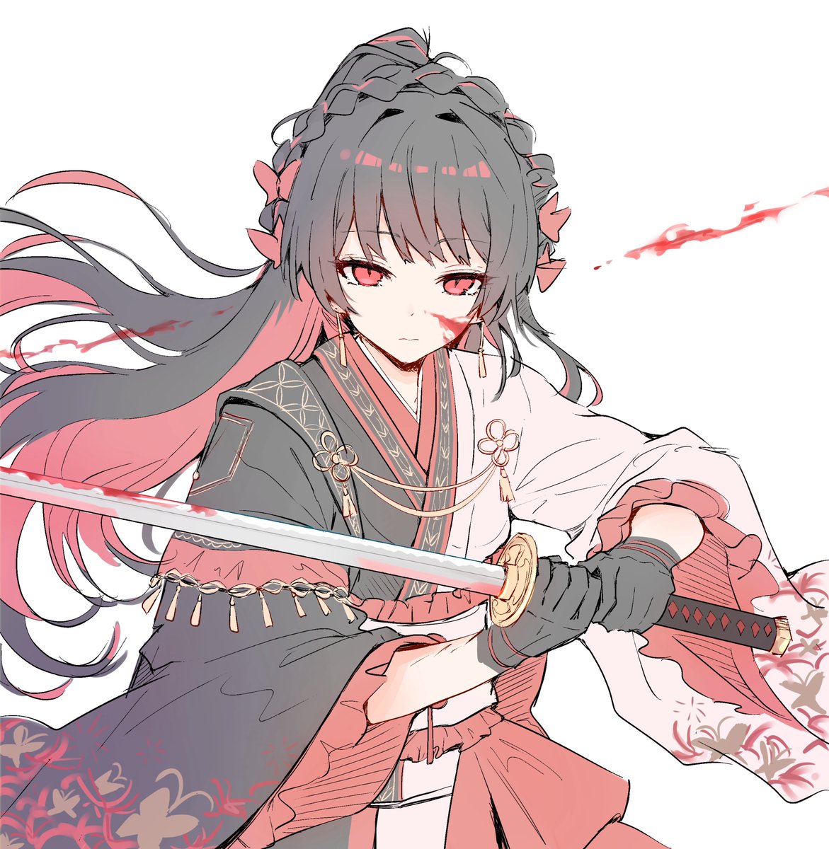 saltiefishy's tweet photo. 这边的二阶堂感觉很适合拿刀
#まのむら https://t.co/nrnyaXFWij