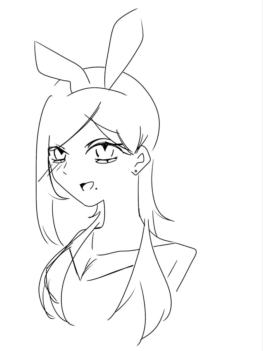 amai_017's tweet photo. バニーの日らしいので落書き✍ https://t.co/m2xfhCqzE2