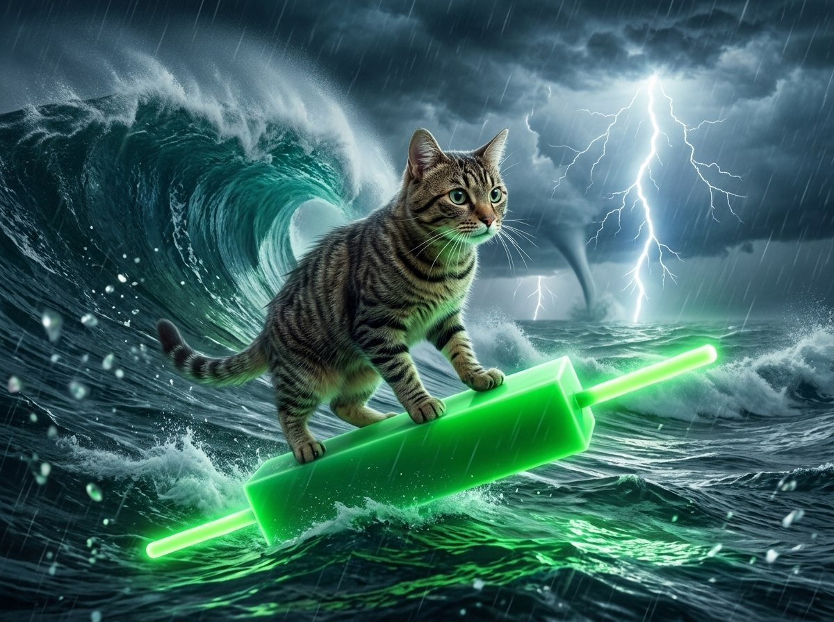 Torocatcoin's tweet photo. $TORO 

The bigger the storm, the bigger the opportunity.
Keep riding. 📈🚀

9HsG3xMzBSwF4rNPKrVe144oMuSx5aAt7AXCxaWypump https://t.co/ymCHqGqznG
