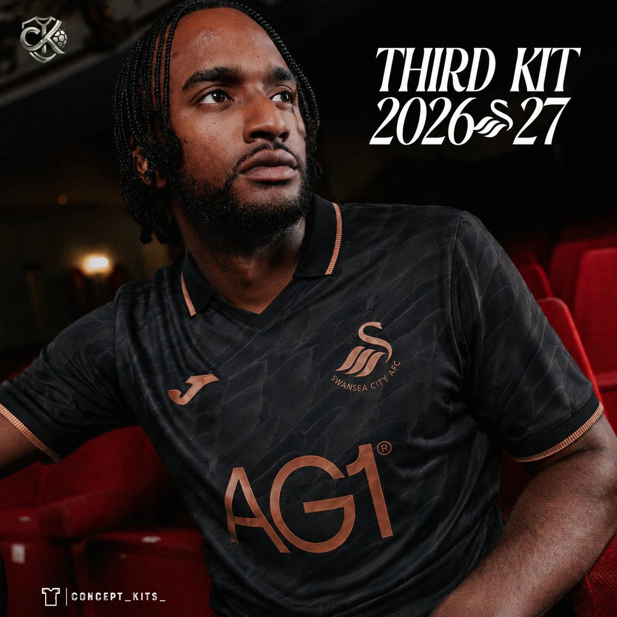 concept_kits_'s tweet photo. My final copper @SwansOfficial concept, the third kit. #Swans #SwanseaCity #SCFC #JackArmy #SwanseaCityFC #SwanseaCityAFC #TheSwans #TheJacks #SwansFans #SwanseaCityFans #SwansNews #SwanseaCityNews #SwansTransfers #SwansTransfer #Swansea #YJB https://t.co/wqGB9Ewkmx