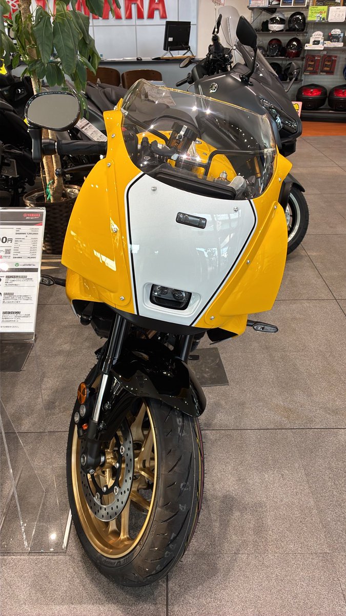 YSPNGYW's tweet photo. XSR900GP 26年式イエロー当店最後の1台となりました！お探しの方お早めに！
#ヤマハ https://t.co/0DXlVkIoJr
